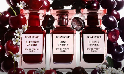 Tom Ford Cherry Smoke & Electric Cherry ~ new fragrances